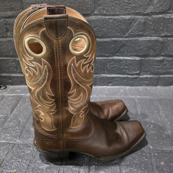 Ariat Men’s Sport Square Toe Western Cowboy Boots - 8.5 D - Picture 2 of 10